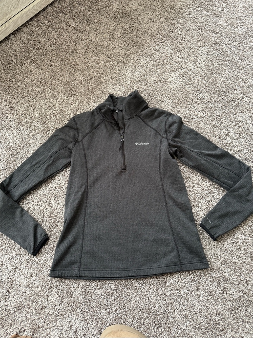Columbia Women's Charcoal Quarter-Zip Pullover